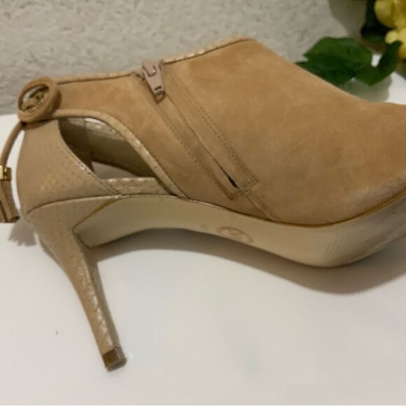 Michael Kors Jennings Bootie Suede animal print Size 10M - Picture 10 of 12